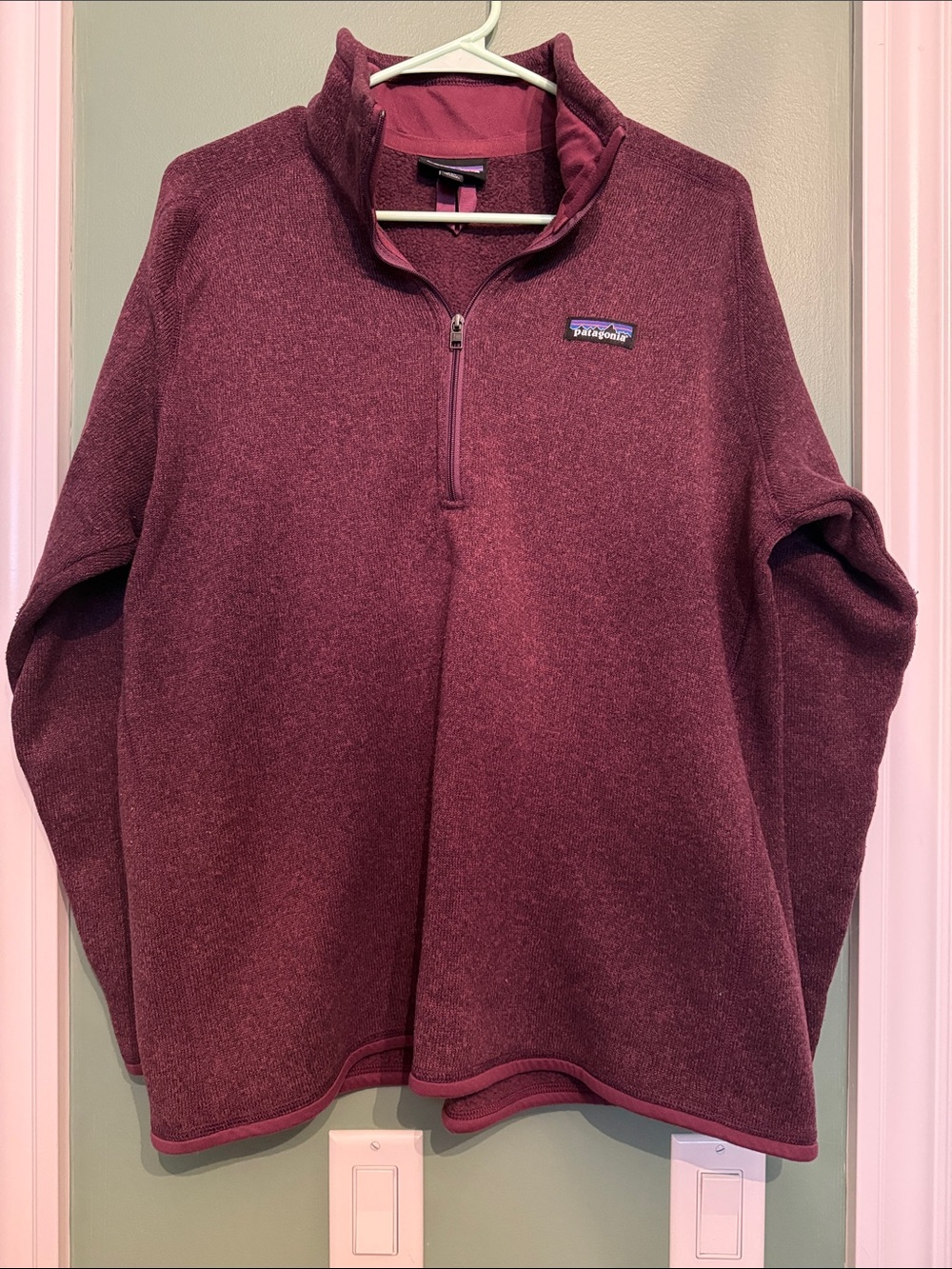 Patagonia Women's Quarter-Zip Better Sweater - Maroon